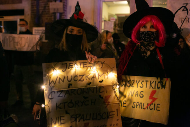 Ogólnopolski Strajk Kobiet (Gdańsk, 31 października 2020), fot. Łukasz Głowala 