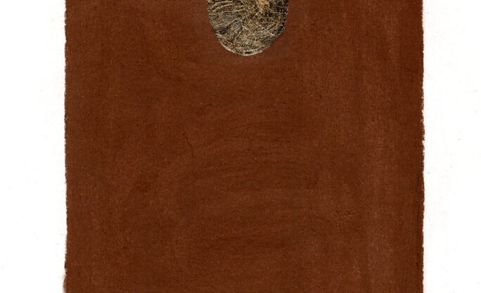 Obraz Główny: Andrij Dostlijew, z serii „Sobranie sochineniy”: „Tołstoj, t. XI”, suchy pastel na papierze, 2022
