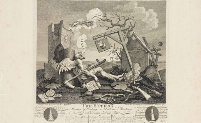 Obraz Główny: William Hogarth „The Bathos”, 1764 (domena publiczna, Wikipedia Commons) 