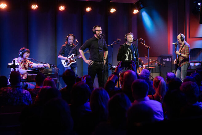 Towary Zastepcze – koncert w studiu Radia Gdańsk, 27 kwietnia 2025, fot. Lukasz Glowala