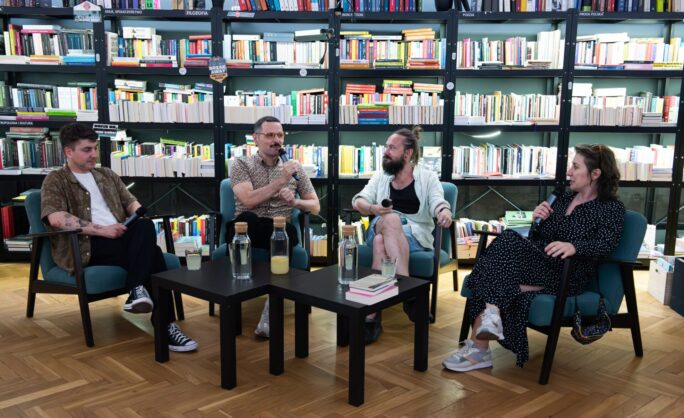 Obraz Główny: Patryk Zalaszewski, Bartosz Sadulski, Jul Łyskawa, Anna Karczewska, fot. Kornelia Głowacka-Wolf