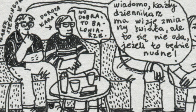 Non fiction, czyli obrazy, widok z okna i złoty ibis