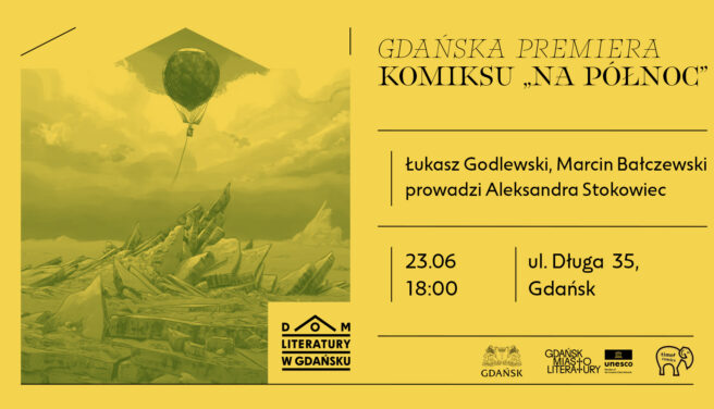 Komiks na Długiej 35: gdańska premiera komiksu „Na Północ”