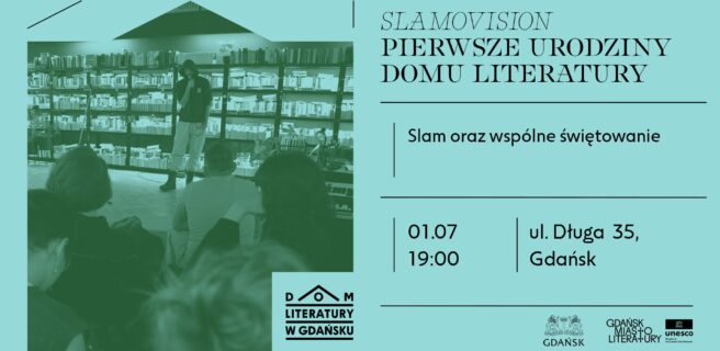 Eliminacje do Slamovision 2026 i urodziny Domu Literatury
