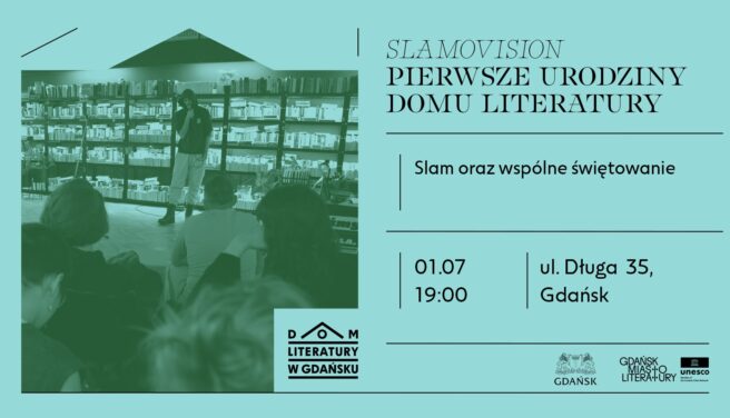 PIERWSZE URODZINY DOMU LITERATURY | Eliminacje do Slamovision 2026